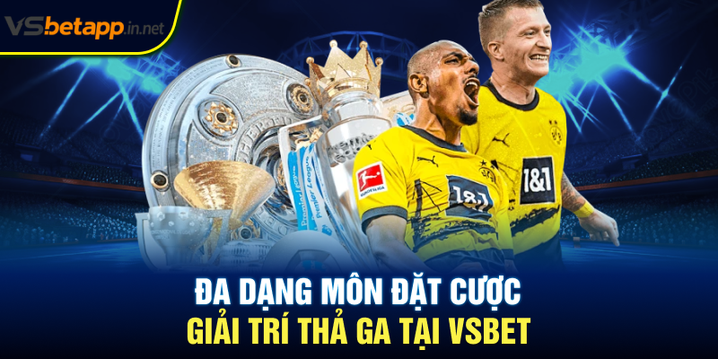 Đa dạng môn đặt cược - Giải trí thả ga tại Vsbet