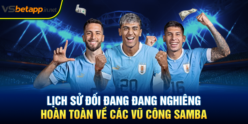 Lịch sử đối đang đang nghiêng hoàn toàn về các vũ công Samba