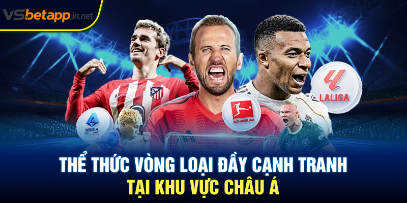 Thể thức vòng loại đầy cạnh tranh tại khu vực châu Á